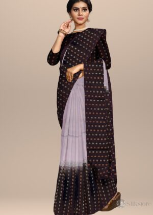 Enchanted Evening Vintage Weave Silk Saree